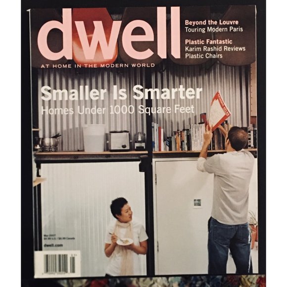 DWELL 2007 VOL.7 #6 SMALLER IS SMARTER - Picture 1 of 2